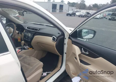 2014 Nissan Rogue Sv z USA, uszkodzony, nr VIN 5N1AT2MT8EC867854